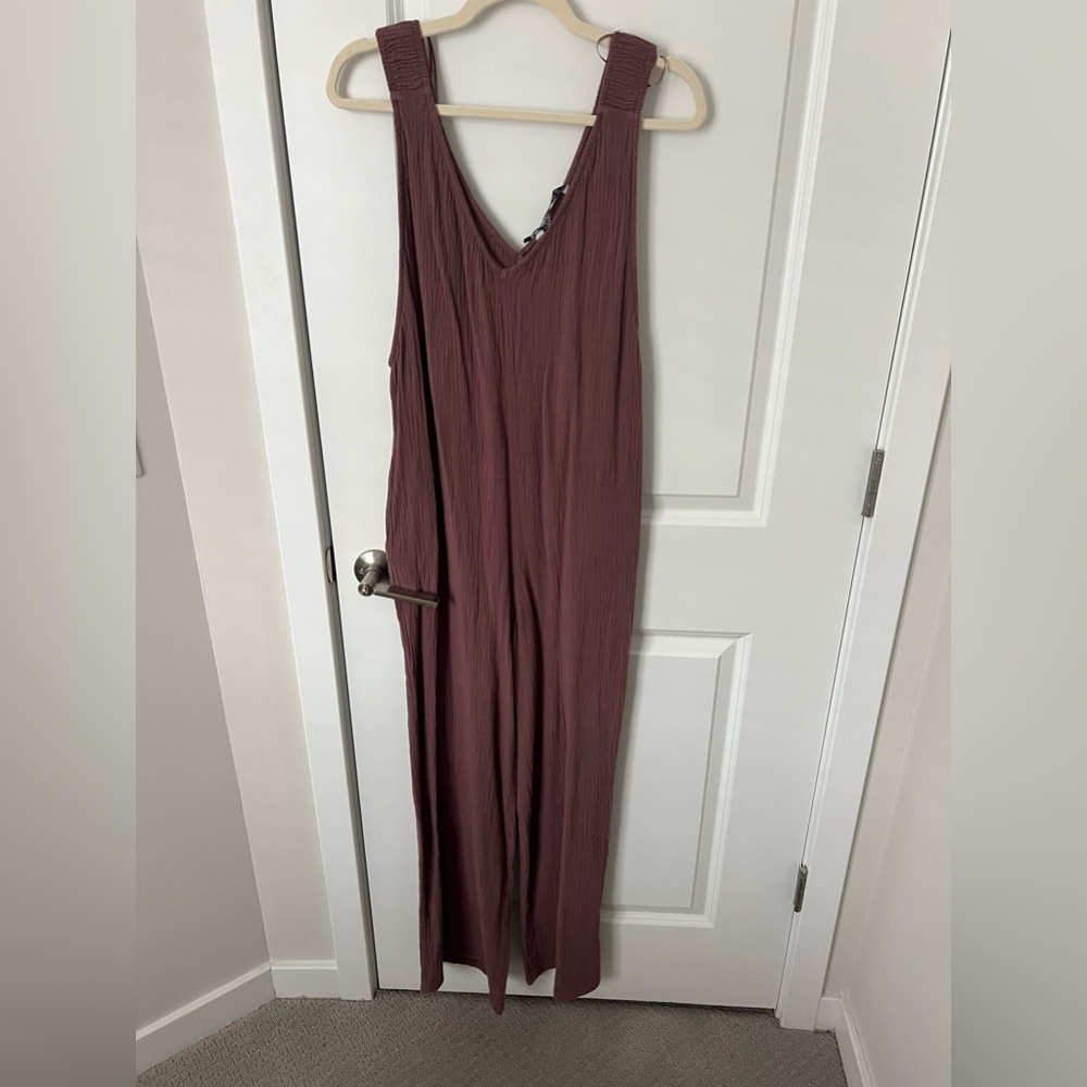 Zara gauze jumpsuit